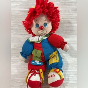 AMTOY ✨ VINTAGE 1983 Colorful Clown Plush Toy good condition